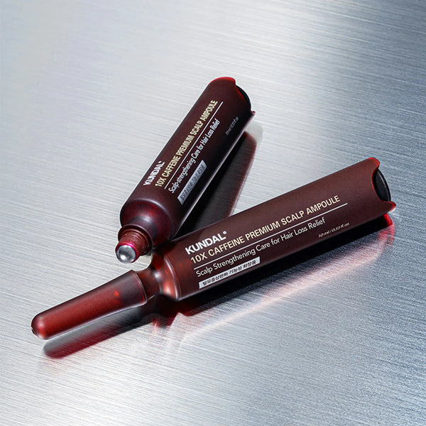 Stiprinošs serums galvas ādai Kundal 10X Caffeine Strengthening Scalp Serum