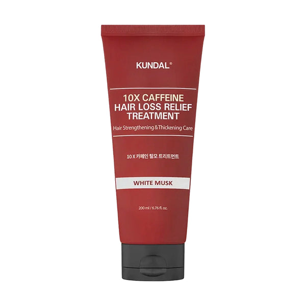 Укрепляющий уход для волос Kundal 10X Caffeine Strengthening Treatment White Musk