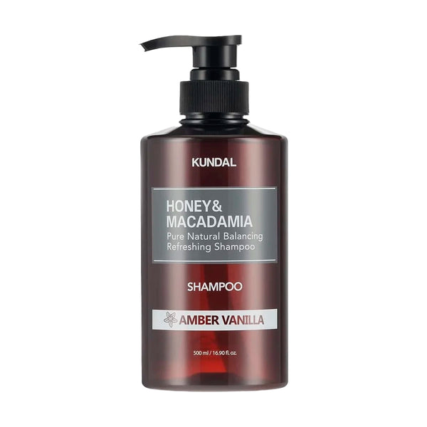 Dabīgs līdzsvarojošs šampūns Kundal Honey & Macadamia Shampoo Amber Vanilla