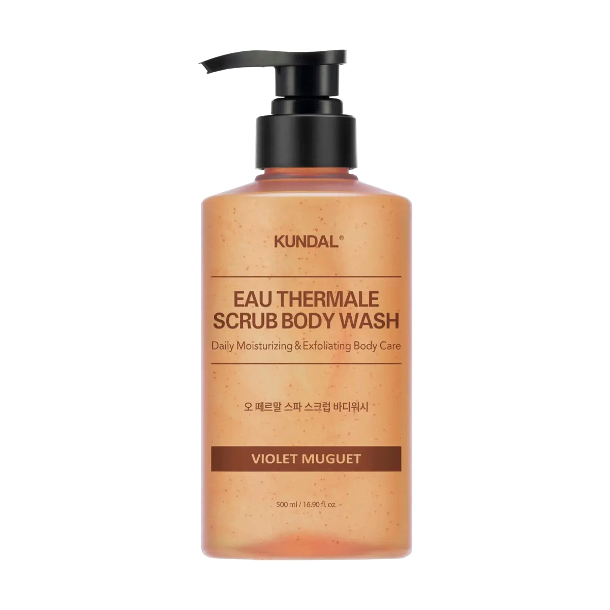 Skrubējošs dušas gels ķermenim Kundal Eau Thermale Spa Scrub Body Wash