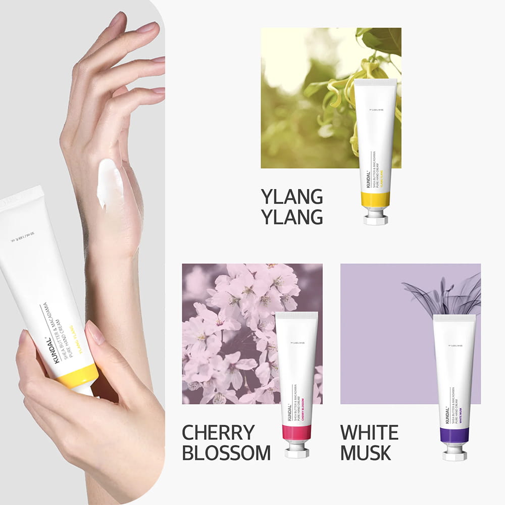 Набор кремов для рук Kundal Signature Perfumed Hand Cream Trio