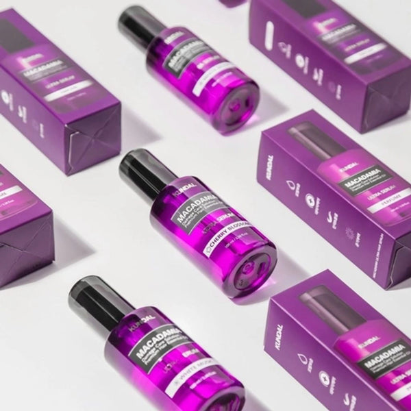 Barojošs matu serums Kundal Macadamia Hair Serum Amber Vanilla