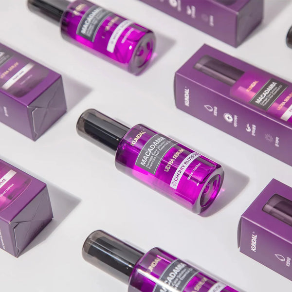 Mitrinošs matu serums Kundal Macadamia Ultra Hair Serum Cherry Blossom