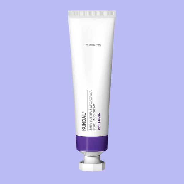 Mitrinošs roku krēms Kundal Shea Butter & Macadamia Pure Hand Cream White Musk