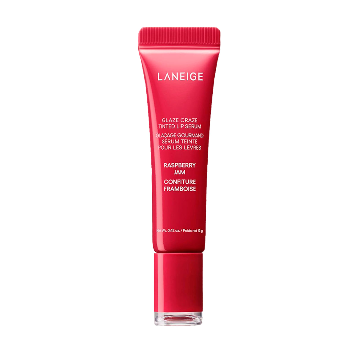 Оттеночный серум для губ Laneige Glaze Craze Tinted Lip Serum Raspberry Jam