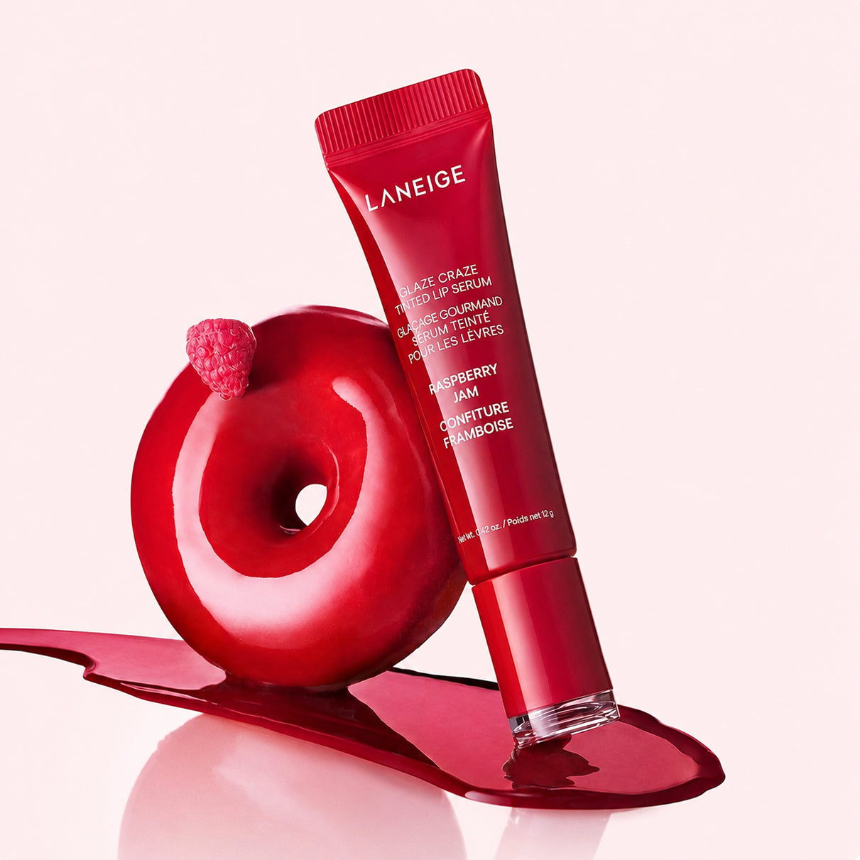 Оттеночный серум для губ Laneige Glaze Craze Tinted Lip Serum Raspberry Jam
