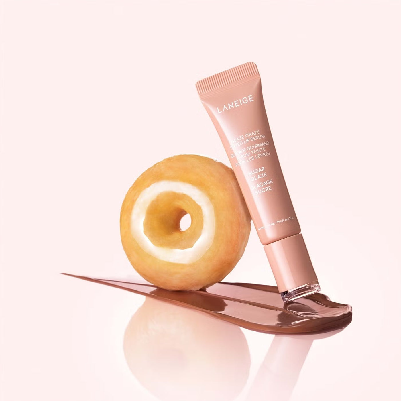 Tonējošs lūpu serums Laneige Glaze Craze Tinted Lip Serum Sugar Glaze