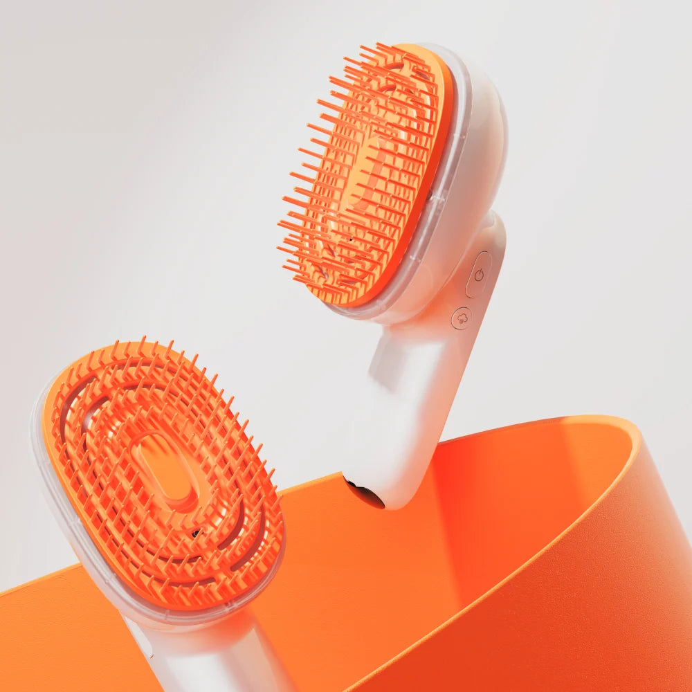 Tvaika ierīce matiem un galvas ādai Lilyeve Grow:Turn Brush Steam Booster