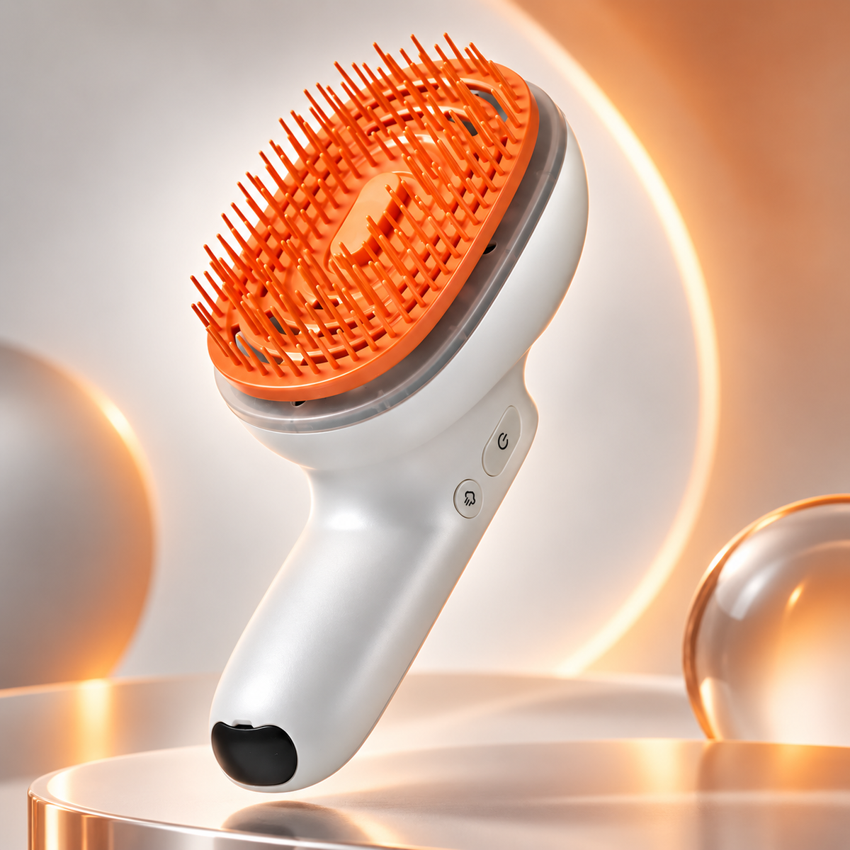 Tvaika ierīce matiem un galvas ādai Lilyeve Grow:Turn Brush Steam Booster