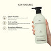 Līdzsvarojošs šampūns maigai attīrīšanai Lador New-Plex Balancing Shampoo