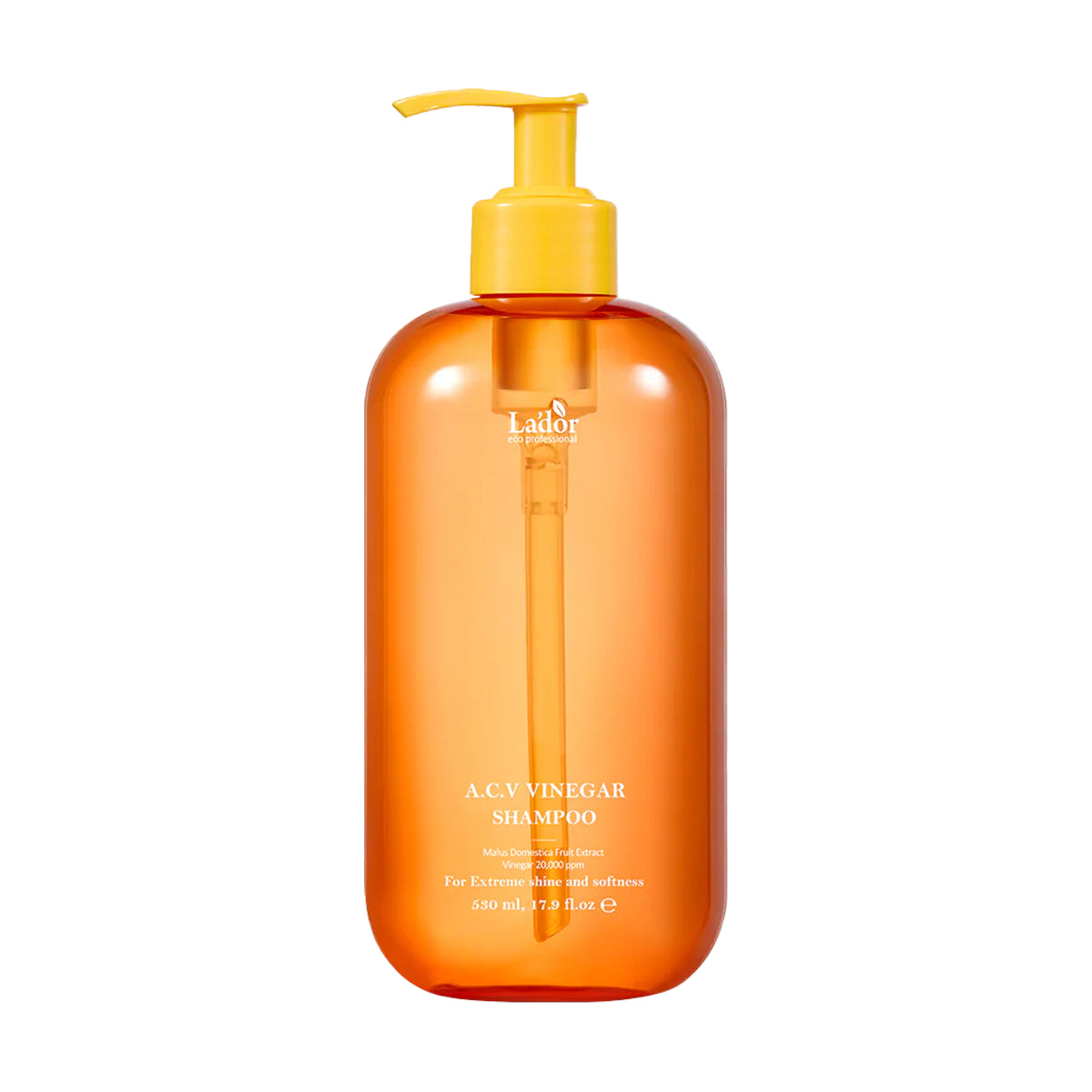 Šampūns ar ābolu etiķi spīduma piešķiršanai matiem Lador ACV Vinegar Shampoo