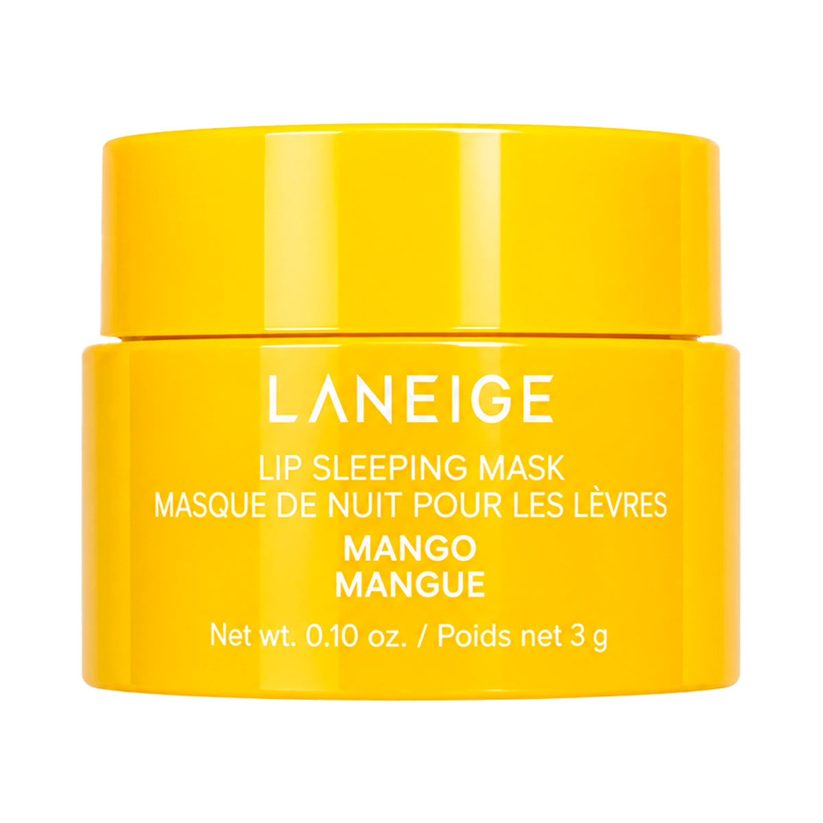 Mitrinoša nakts maska lūpām ar mango aromātu Laneige Lip Sleeping Mask Ex Mango