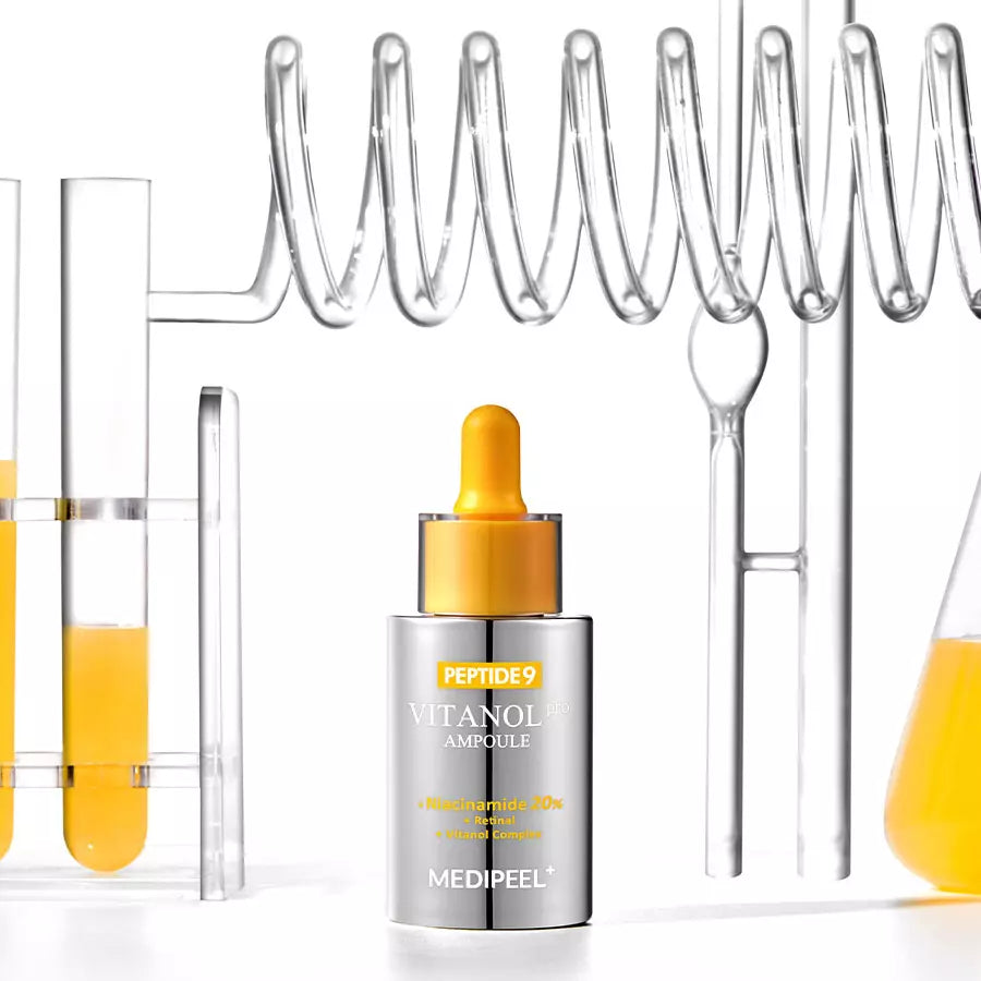 Liftinga ampula ar peptīdiem un 20% niacinamīdu MEDI-PEEL Peptide 9 Vitanol Ampoule PRO