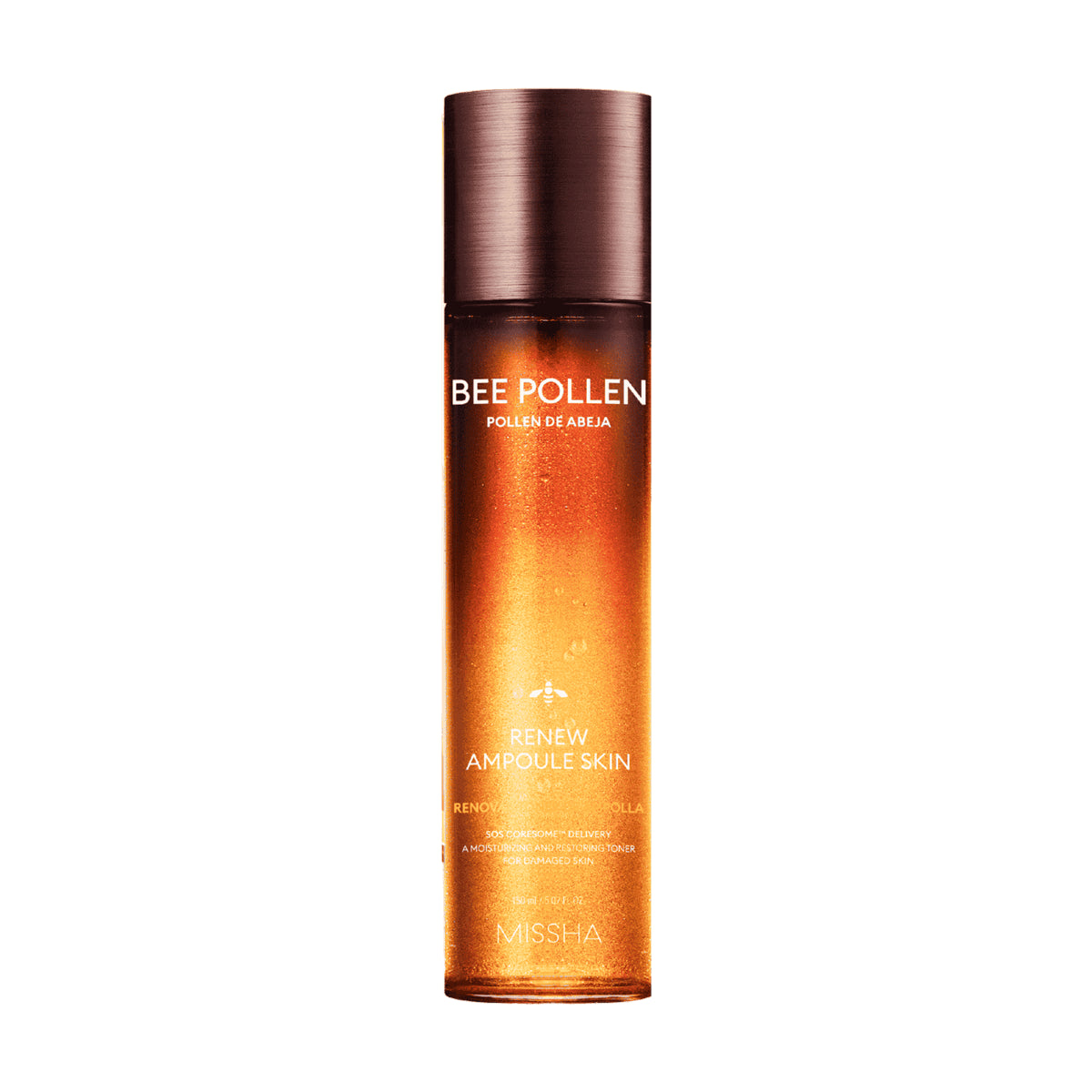 Mitrinošs toneris Missha Bee Pollen Ampoule Skin