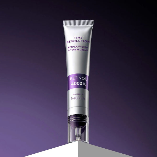 Антивозрастной крем с ретинолом MISSHA Time Revolution Retinol 4000 Shot Intensive Cream