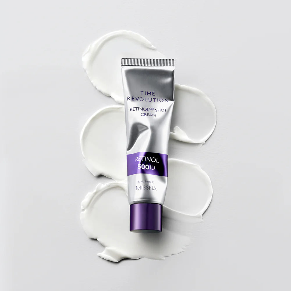 Омолаживающий крем с ретинолом MISSHA Time Revolution Retinol 500 Shot Cream