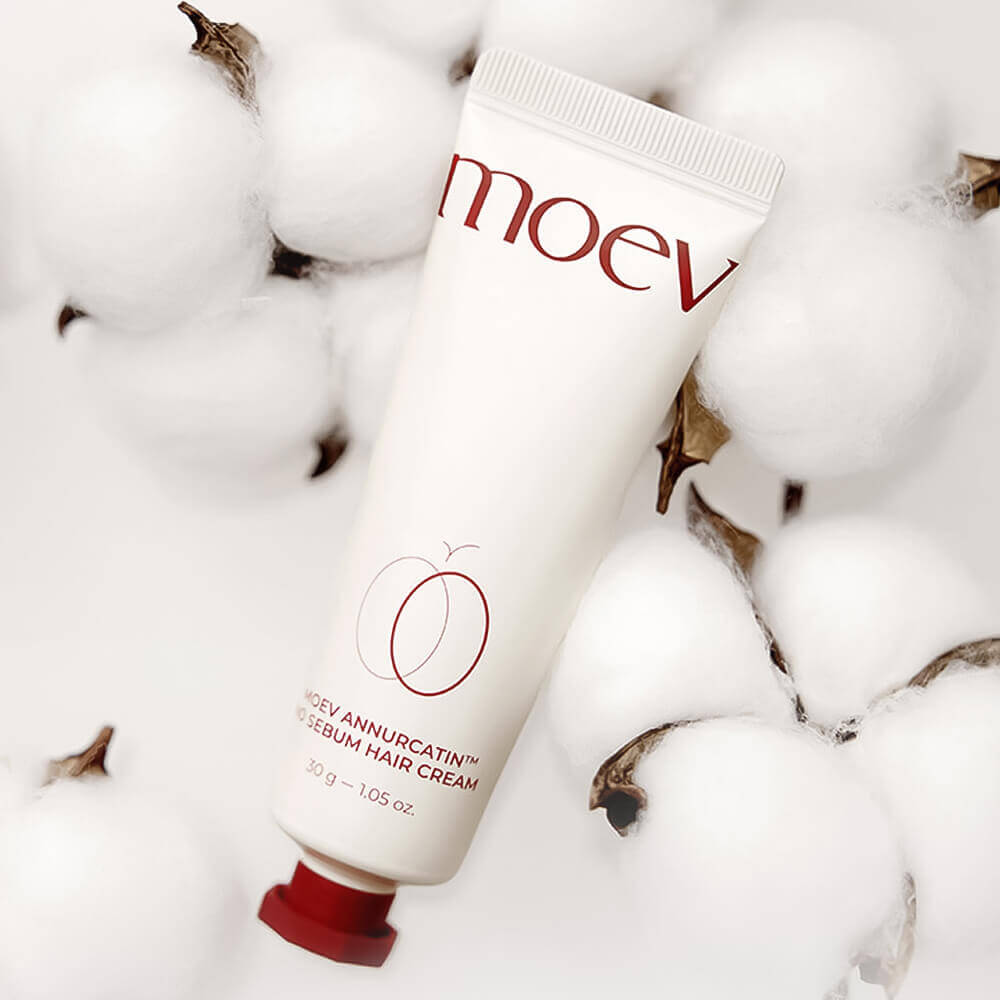 Matu krēms ar pūdera tekstūru MOEV Annurcatin No Sebum Hair Cream