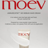 Matu krēms ar pūdera tekstūru MOEV Annurcatin No Sebum Hair Cream