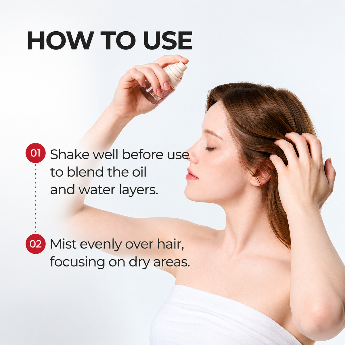 Парфюмированый уход для волос MOEV Annurcatin Hair Perfume