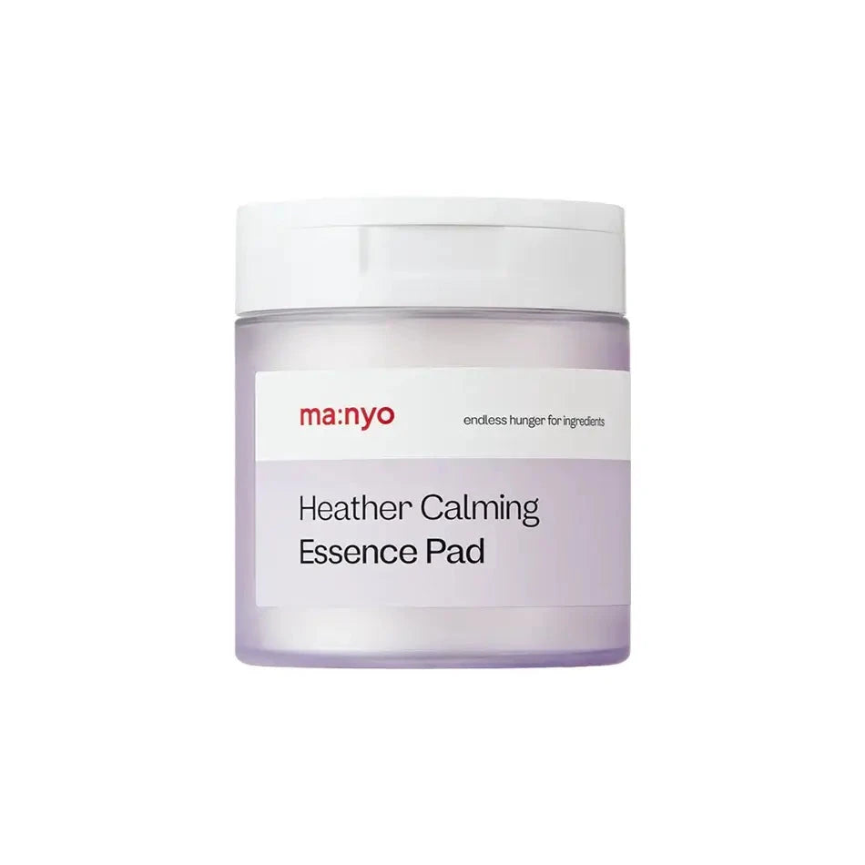 Nomierinoši liposomu spilventiņi iekaisuma novēršanai Manyo Heather Calming Essence Pad