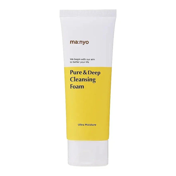 Putiņas dziļai poru attīrīšanai ar keramīdiem Manyo Pure Deep Cleansing Foam