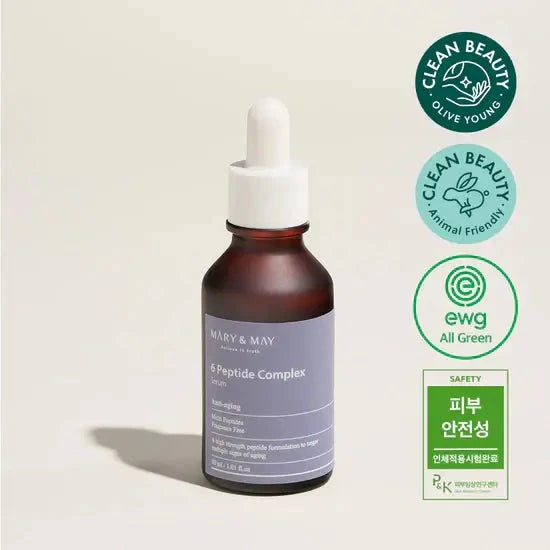 Atjaunojoša ampula ar peptīdu kompleksu Mary&May 6 Peptide Complex Serum