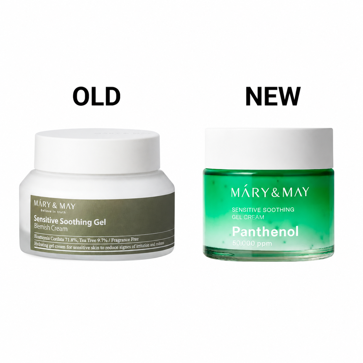 Успокаивающий гель-крем Mary&May Sensitive Soothing Gel Cream