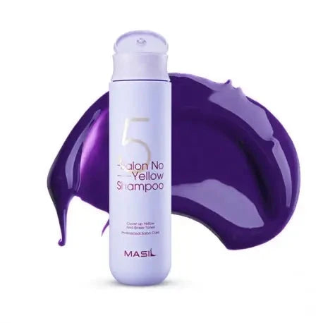 Tonizējošs šampūns priekš balinātiem matiem Masil 5 Salon No Yellow Shampoo