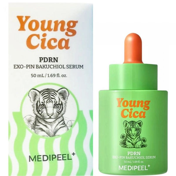Nostiprinošs serums ar bakučiolu un PDRN Medi-Peel Young Cica PDRN Exo-Pin Bakuchiol Serum