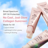 Viegls saules aizsargkrēms Medicube Glow Collagen Sunscreen SPF50+