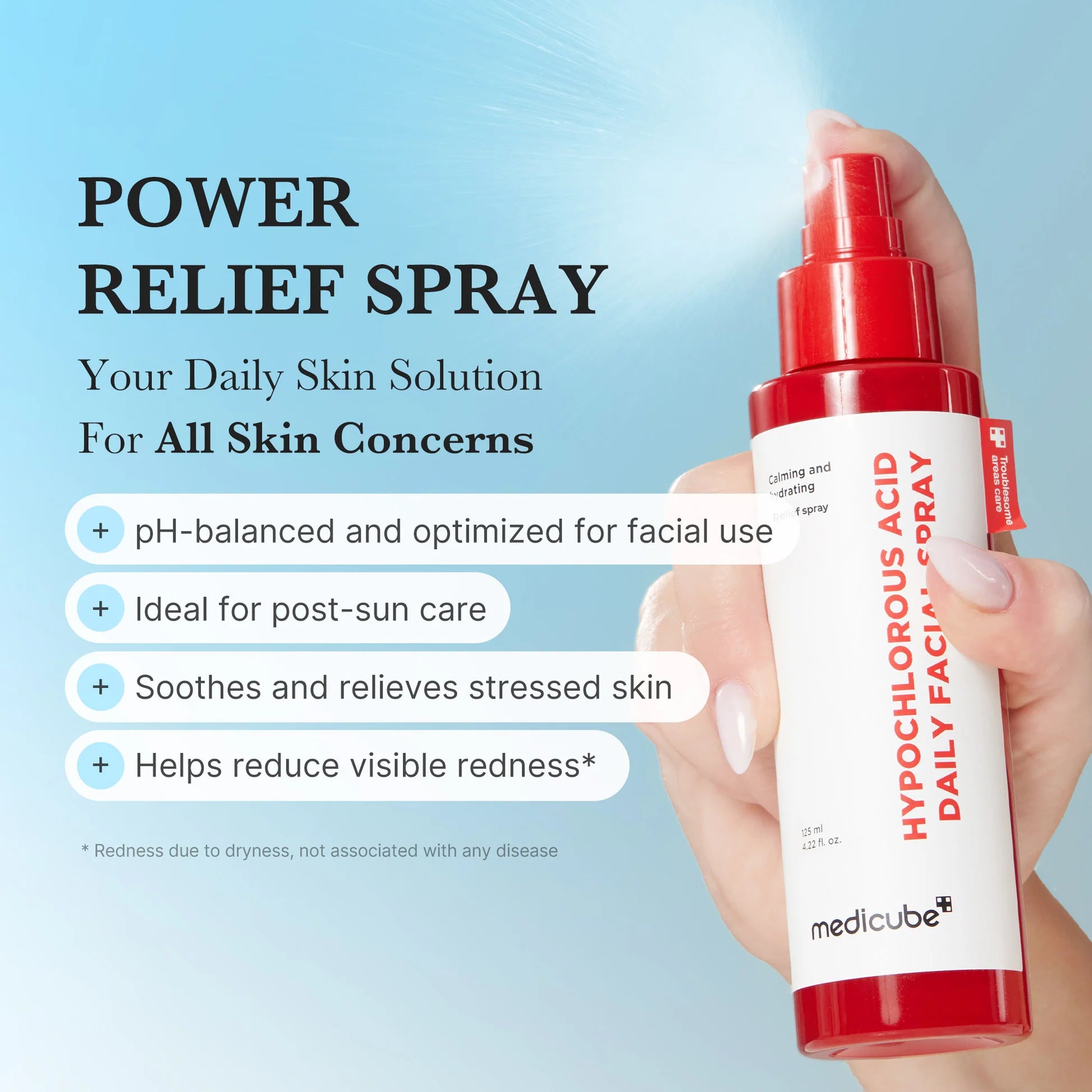 Nomierinošs mists Medicube Hypochlorous Acid Daily Facial Spray
