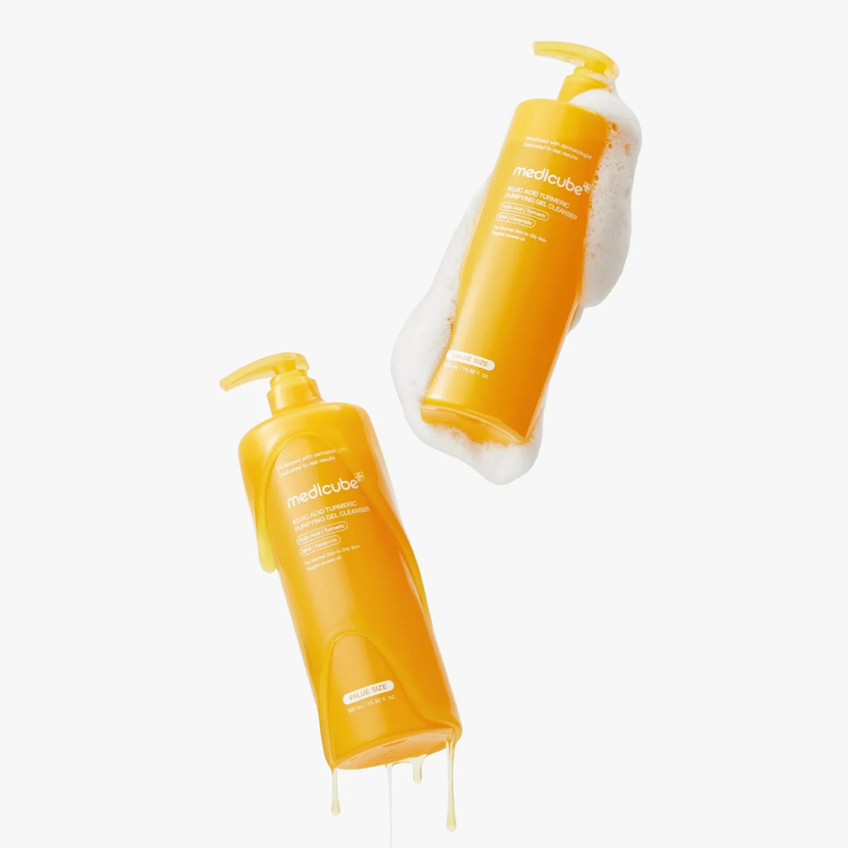 Attīrošs gēls ar kojskābi Medicube Kojic Acid Turmeric Purifying Gel Cleanser