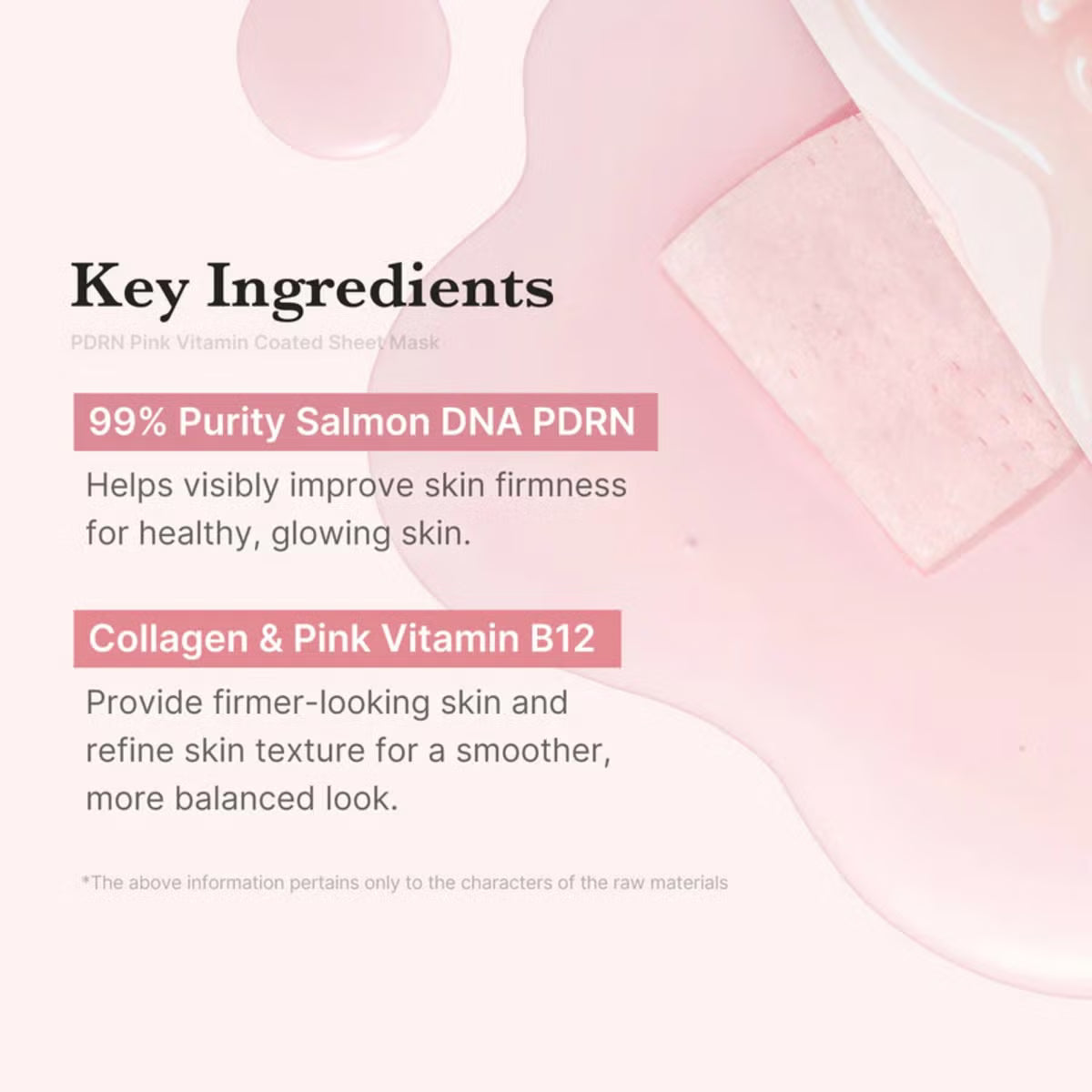 Mirdzumu piešķiroša auduma maska Medicube PDRN Pink Vita Coating Mask