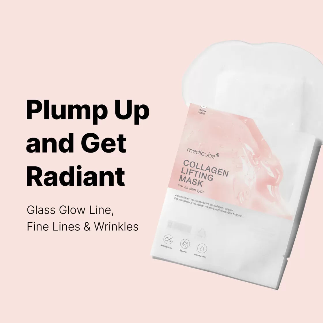 Подтягивающая тканевая маска с коллагеном Medicube Collagen Lifting Mask