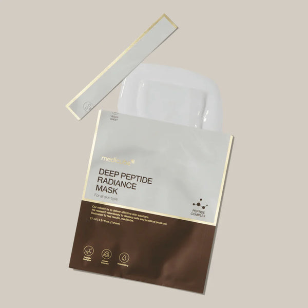 Пептидная тканевая маска для сияния Medicube Deep Peptide Radiance Mask