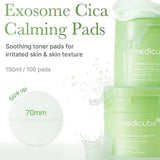 Nomierinošie spilventiņi Medicube Exosome Cica Calming Pad