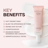 Mitrinoša grima bāze ar blur effektu Missha Glow Pore Blurring Balm