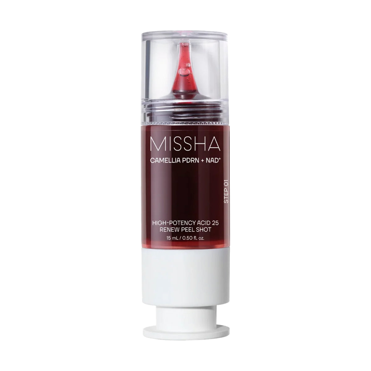 Noskalojams pīlinga serums Missha PDRN NAD+ Renew Peel Shot 25
