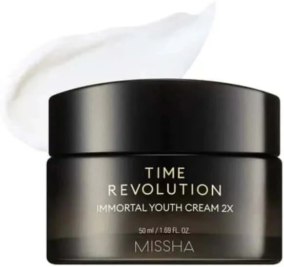 Atjaunojošs un barojošs sejas krēms Missha Time Revolution Immortal Youth Cream 2X