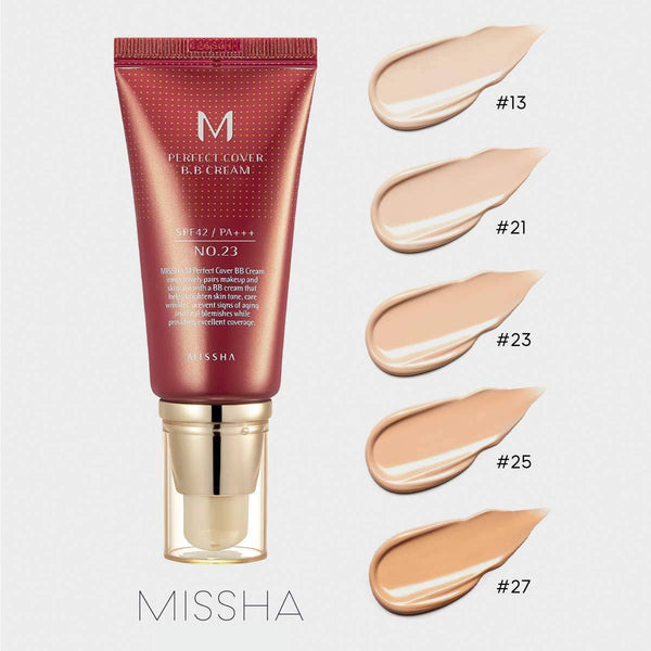 BB-krēms Missha M Perfect Cover BB Cream SPF 42 PA+++