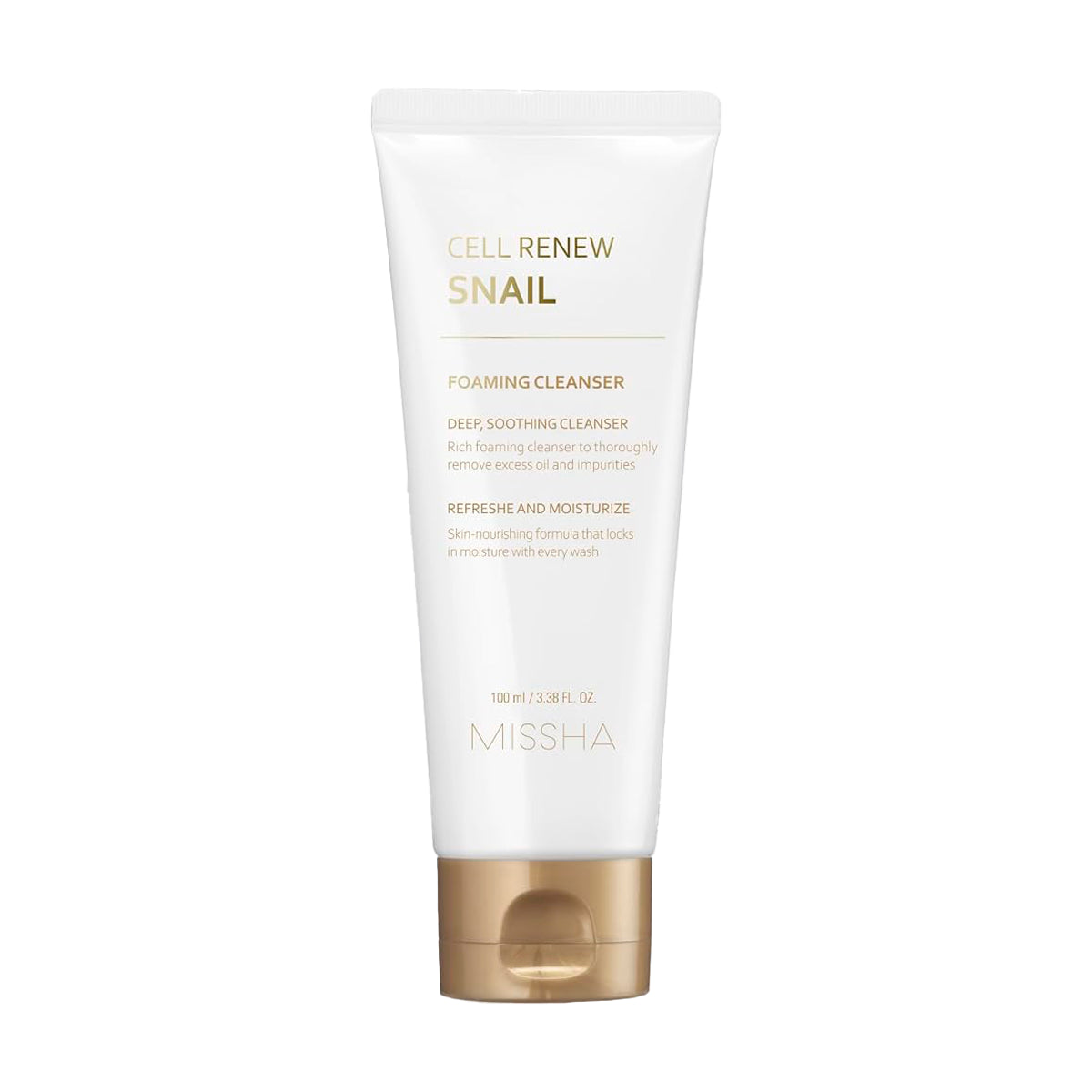Пенка для умывания с улиточным экстрактом Missha Super Aqua Cell Renew Snail Cleansing Foam