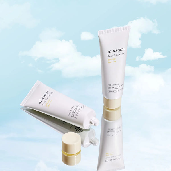 Gaisīgs saules aizsargkrēms Mixsoon Bean Sun Serum SPF 50+ PA++++
