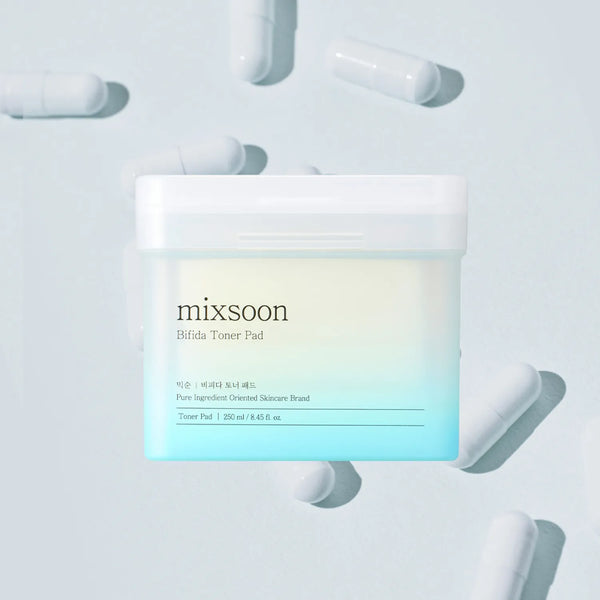 Mitrinoši spilventiņi sejai ar bifidobaktērijām Mixsoon Bifida Toner Pad