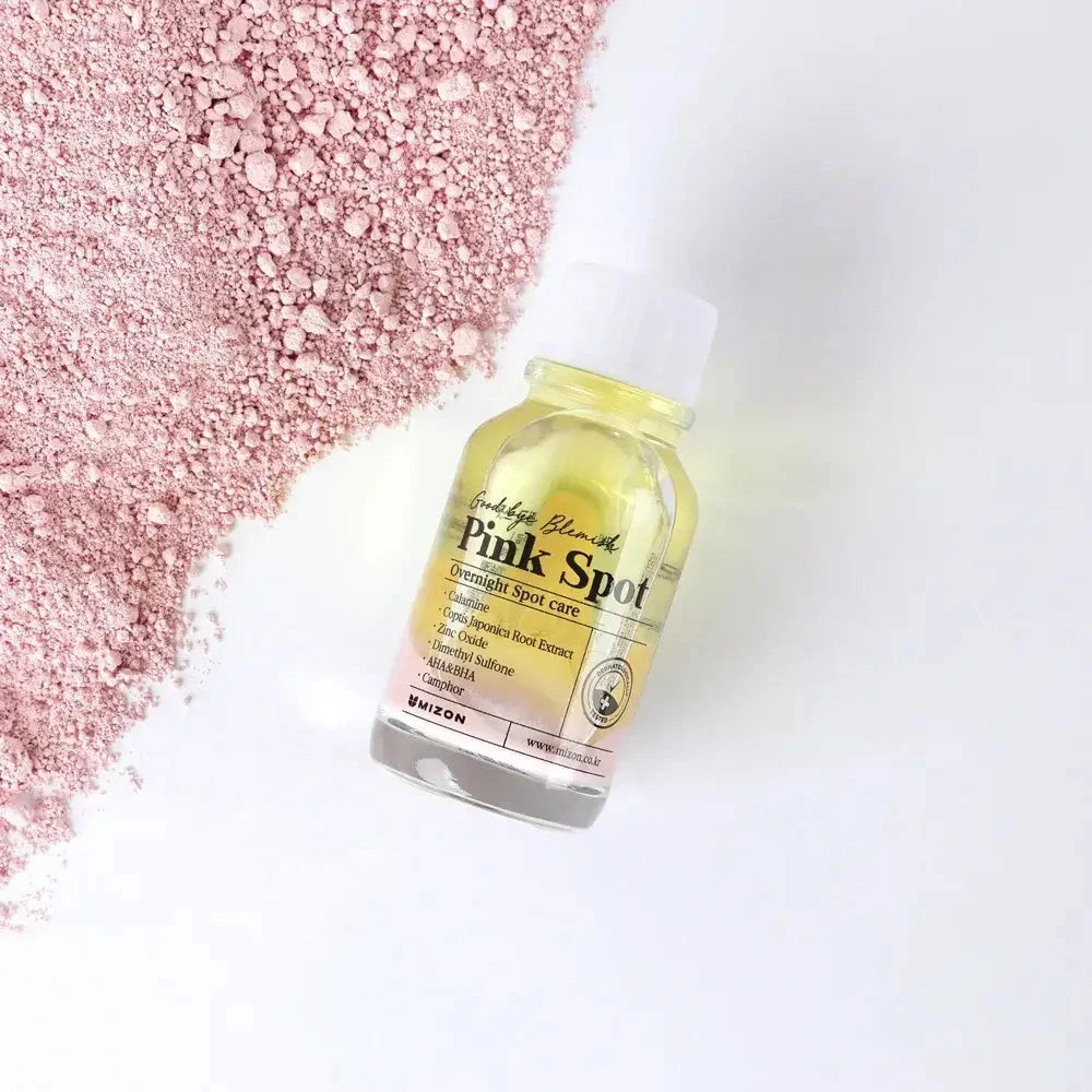 Punktveida līdzeklis pūtīšu novēršanai uz sejas Mizon Good Bye Blemish Pink Spot