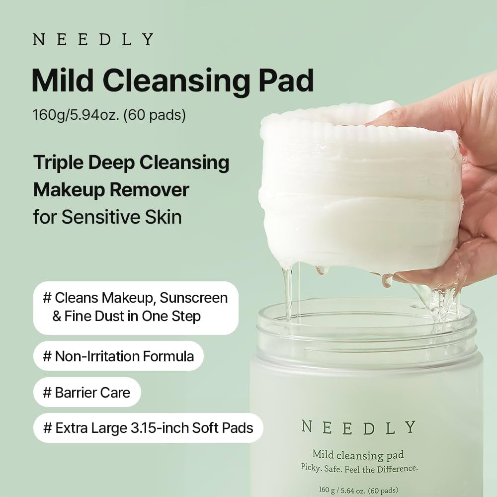 Очищающие диски для лиц NEEDLY Mild Cleansing Pad