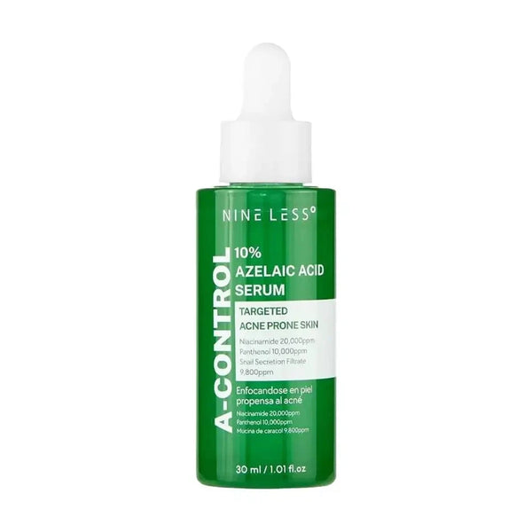 Azelaīnskābes serums aknes novēršanai Nine Less A-Control 10% Azelaic Acid Serum