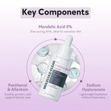 Обновляющая мягкая AHA-сыворотка Nine Less Molecule-Clear 5% Mandelic Acid Serum
