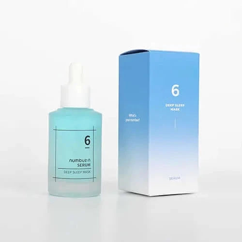 Atjaunojoša nakts sejas maska-serums Numbuzin No.6 Deep Sleep Mask Serum