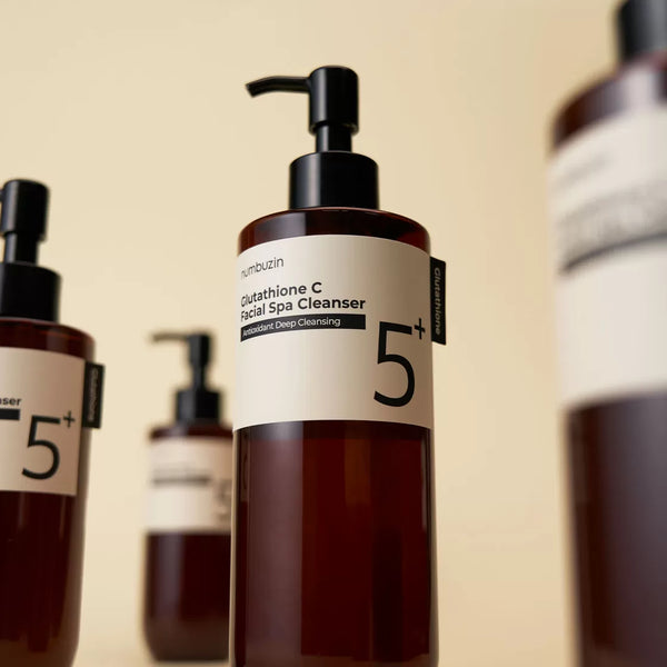 Izgaismojoša hidrofīla eļļa Numbuzin Glutathione Vitamin Facial Spa Cleanser