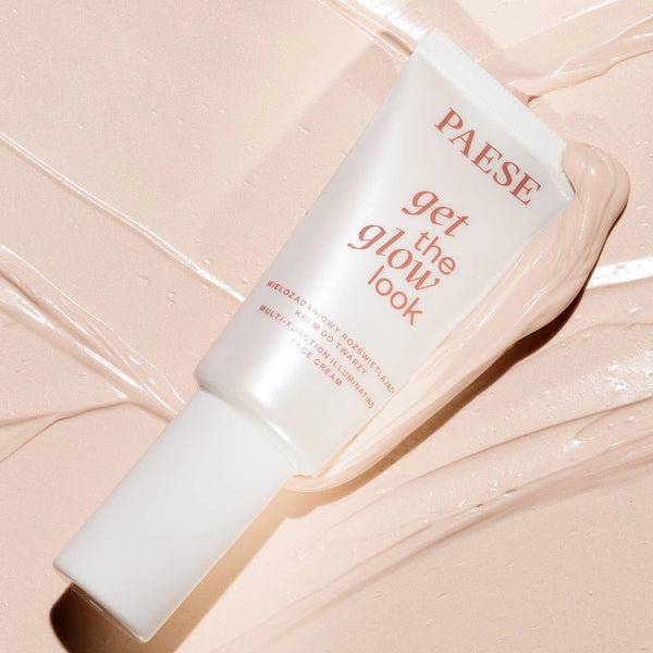 Daudzfunkcionāls izlīdzinošs un izgaismojošs krēms Paese Get The Glow Look Multi-Function Illuminating Face Cream